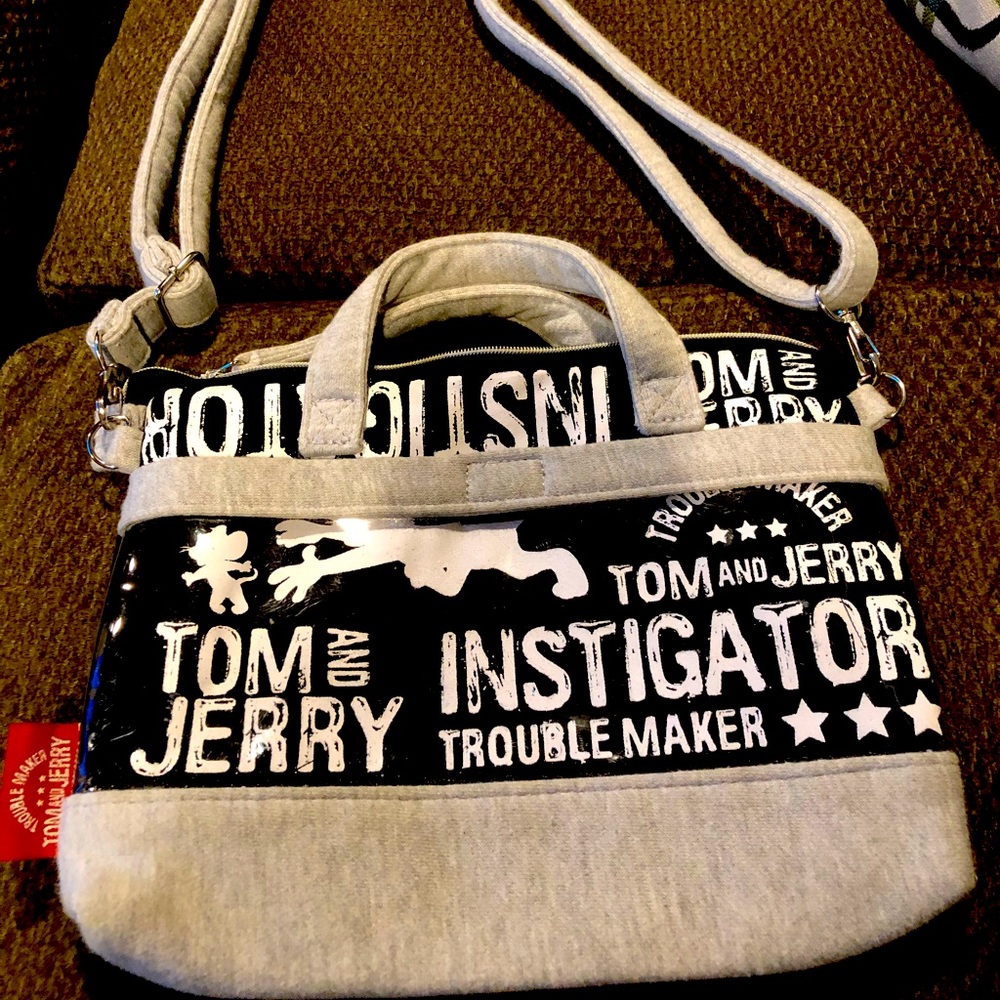 Funky Vintage Tom and Jerry Purse